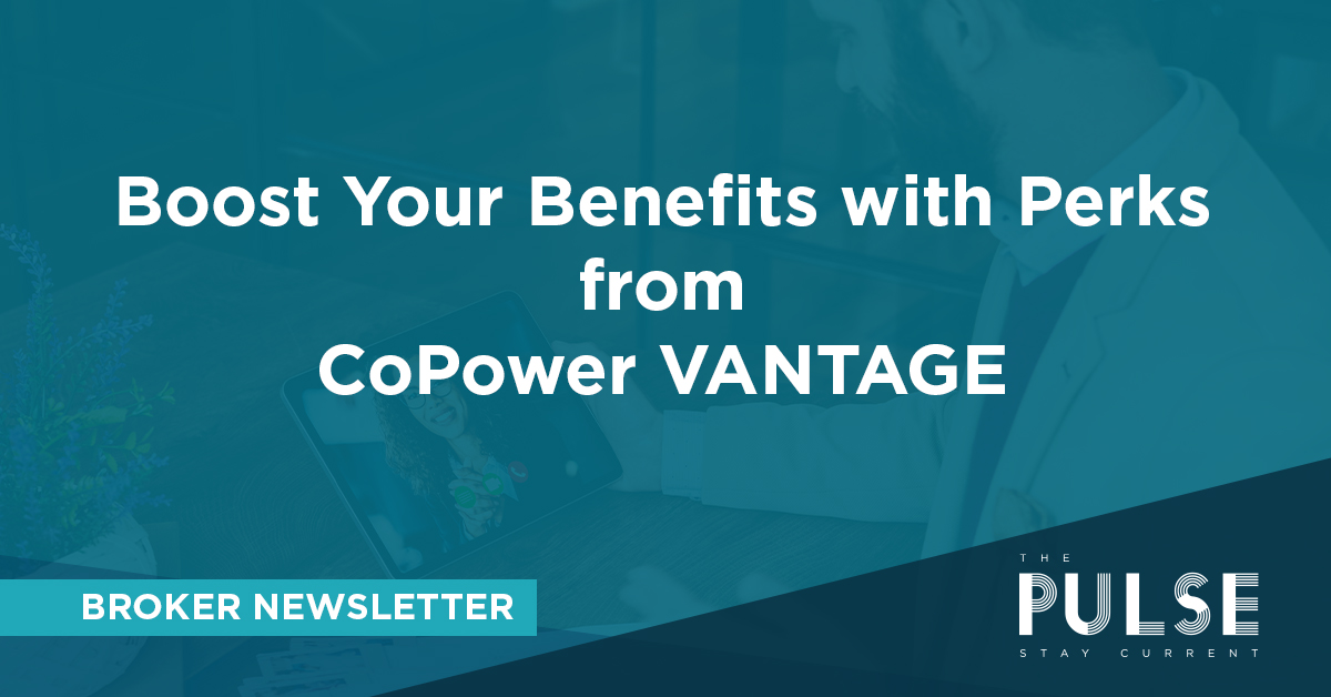CoPower Vantage Perks