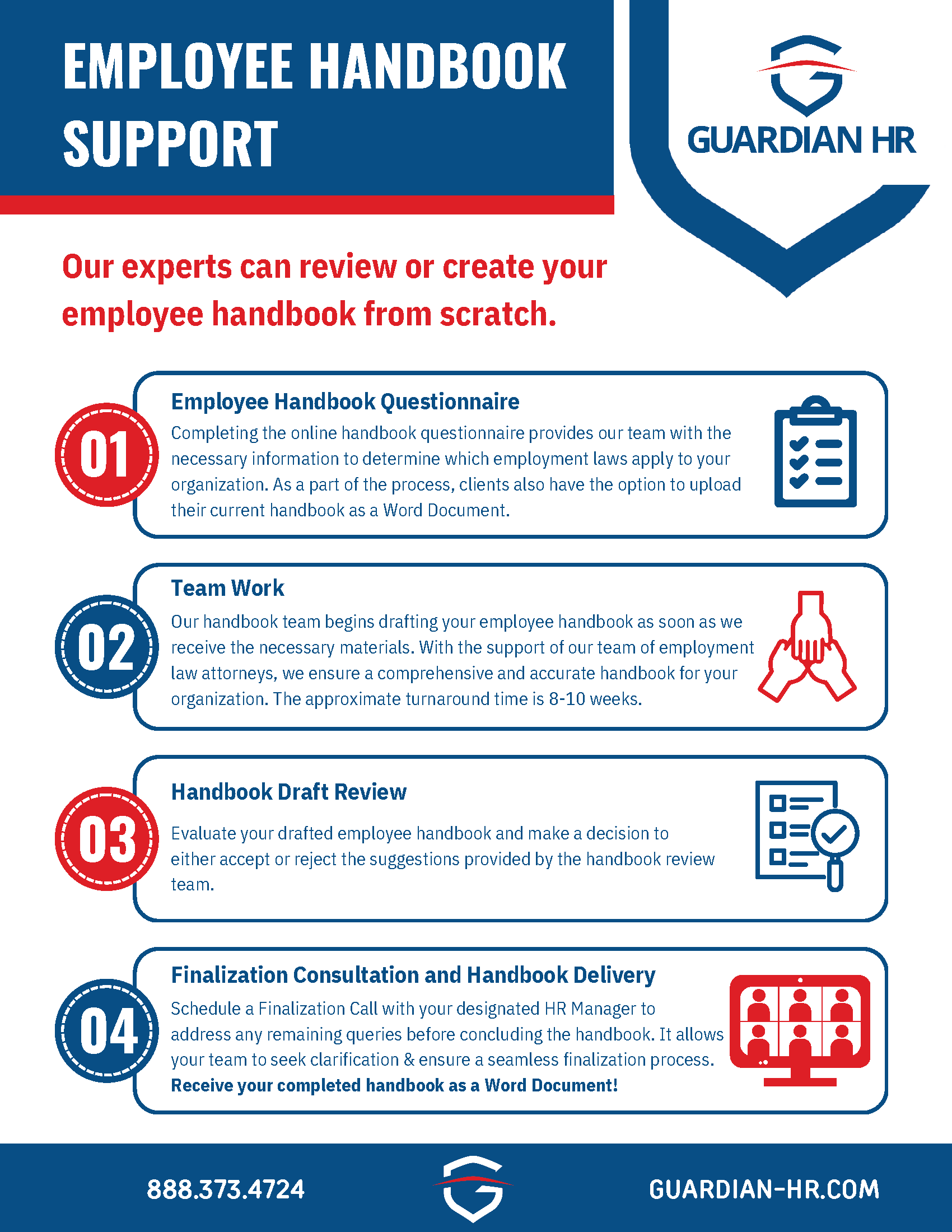 Employee Handbook Support