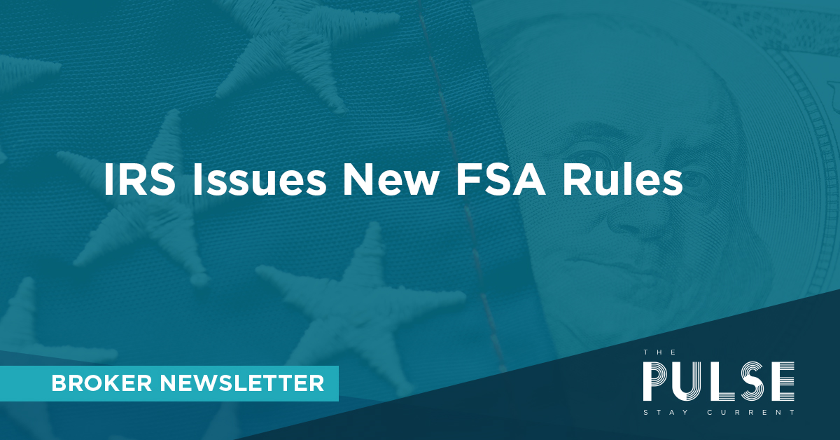 IRS issues FSA rules