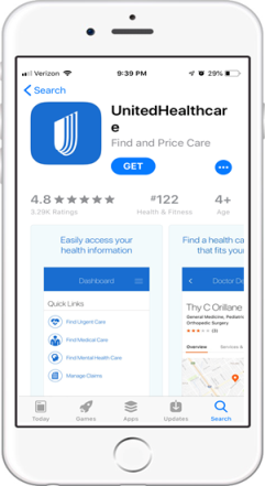 United healthcare how to change plan on mobile app carefirst rewardcard